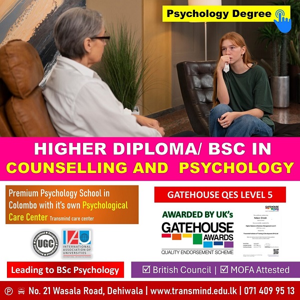 BSc in Psychology & Counselling | Study in Sri Lanka